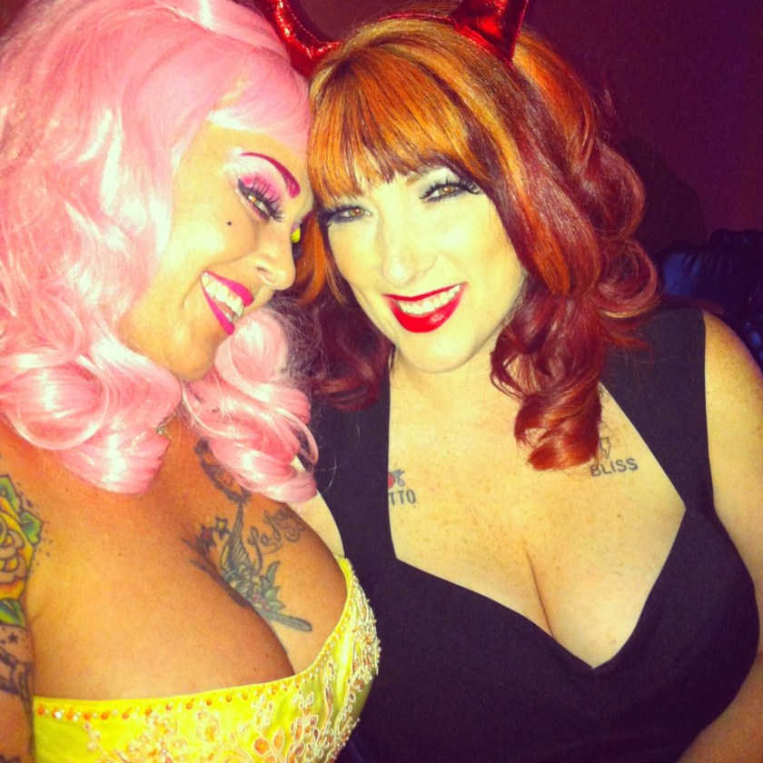 ApplenAngel Apple Angel Kitty Baby boobs at BurlyCon burlesque