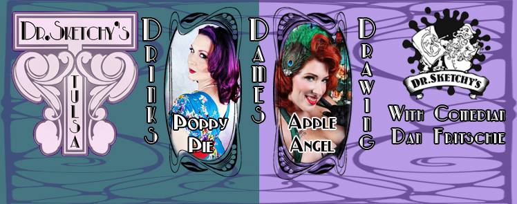 Appel Angel modeling boobs burlesque