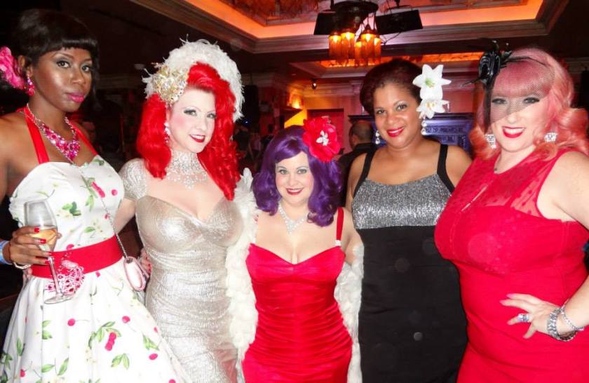 Appel Angel boobs burlesque Dallas Burlesque Festival