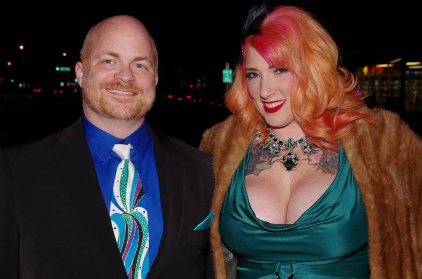 Appel Angel boobs burlesque