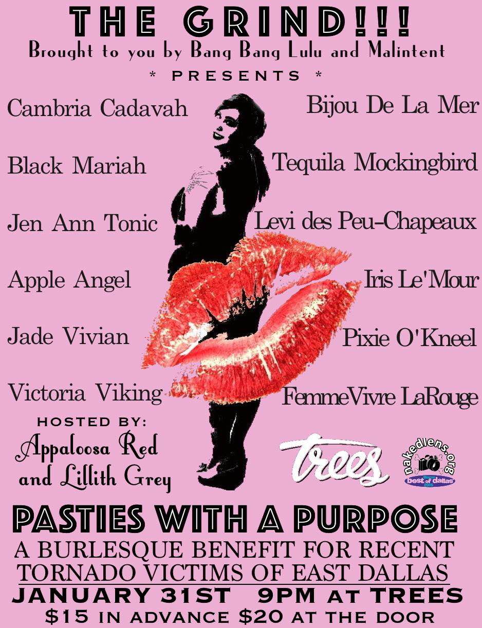 burlesque ApplenAngel Apple Angel Oklahoma City The Grind Trees