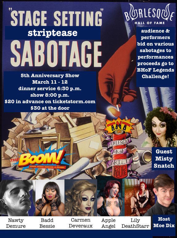 Striptease Sabotage Poster
