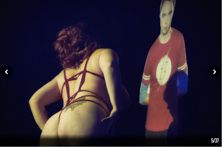 Apple Angel Oklahoma ApplenAngel burlesque nerdlesque Dallas Observer